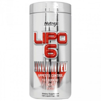 Nutrex Lipo-6 Unlimited 120 капсул