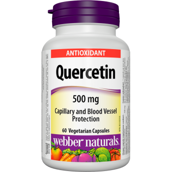 Webber Naturals Quercetin 500 mg 60 капсул (Кверцетин)