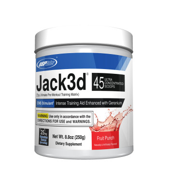 USPLabs Jack3d 250 грамм (ОРИГИНАЛ! Новая формула 2019 года)