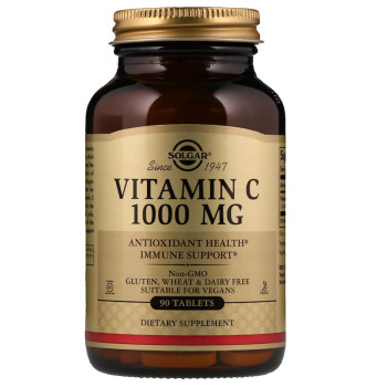 Solgar Vitamin C 1000 mg 90 таблеток