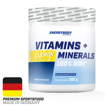 EnergyBody Vitamins Plus Minerals 300 грамм (Витамины и минералы в порошке)