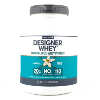 Designer Protein® Natural 100% Whey Protein Powder French Vanilla 1,8 кг