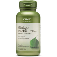 GNC Ginkgo Biloba 120 mg 100 капсул