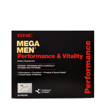 GNC Mega Men® Performance & Vitality Vitapak® Program 30 пакетов (EXP 03/22)