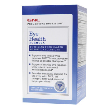 GNC Preventive Nutrition Eye Health Formula 60 Softgels