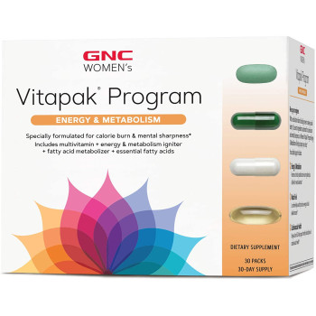 GNC Women's Ultra Mega Energy & Metabolism Vitapak 30 пакетов