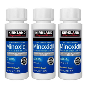 Kirkland Minoxidil 5% (Миноксидил) - 3 флакона 60 мл.