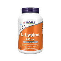 Лизин NOW L-Lysine 500 mg 250 капсул