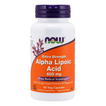 NOW Alpha Lipoic Acid 600 mg 60 капсул