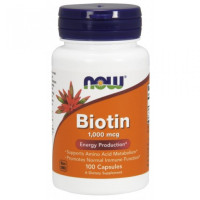 NOW Biotin 5000 mcg 60 капсул (Биотин)