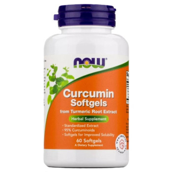 NOW Curcumin 450 мг 60 Softgels