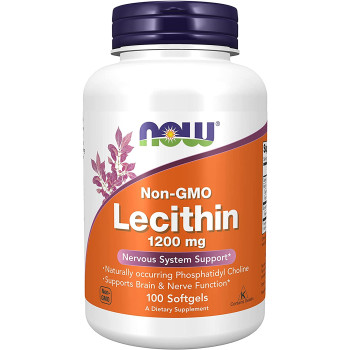 Now Lecithin 1200 mg 100 капсул
