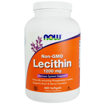 Now Lecithin 1200 mg 400 капсул