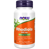 Now Rhodiola 500 mg 60 капсул (Родиола)