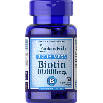 Puritan's Pride Biotin 10000 mcg 100 капсул