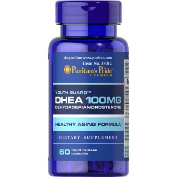 Puritan's Pride DHEA 100 mg 60 капсул
