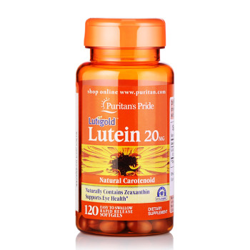 Puritan's Pride Lutigold Lutein 20 mg 60 капсул