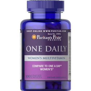 Puritan's Pride One Daily Women's Multivitamin 100 капсул