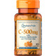 Puritan's Pride Vitamin C-500 mg with Bioflavonoids & Rose Hips 100 капсул