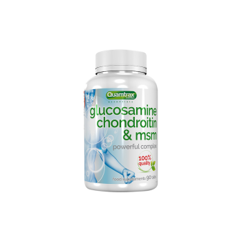 Quamtrax Glucosamine Condroitin & MSM 90 таблеток