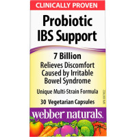 Webber Naturals Probiotic IBS Support 7 Billion 30 капсул