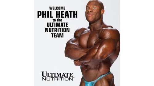 Фил Хит подписал контракт с Ultimate Nutrition