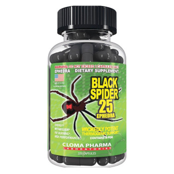 Black Spider от Cloma Pharma (Жиросжигатель черная вдова)