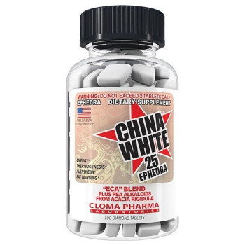 Cloma Pharma China White-25 100 таблеток