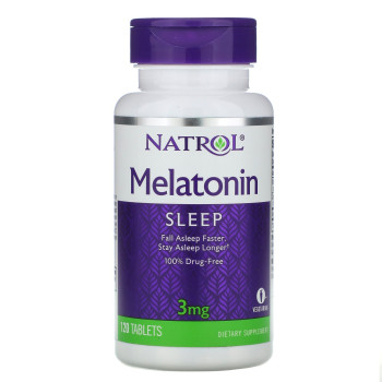 Natrol Melatonin 3 mg 120 таблеток