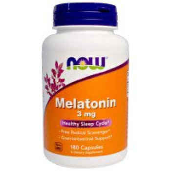 Now Melatonin 3 mg 180 капсул