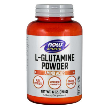 NOW L-Glutamine 170 грамм (Нав глютамин)