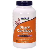 NOW Shark Cartilage 750 мг 300 капсул (Акулий хрящ)