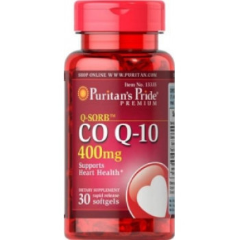 Puritan`s Pride Co Q-10 400 mg 30 капсул