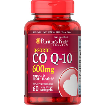 Puritan`s Pride Co Q-10 600 mg 60 капсул