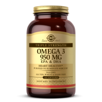 Solgar Omega-3 Triple Strength 950 mg 100 Softgels