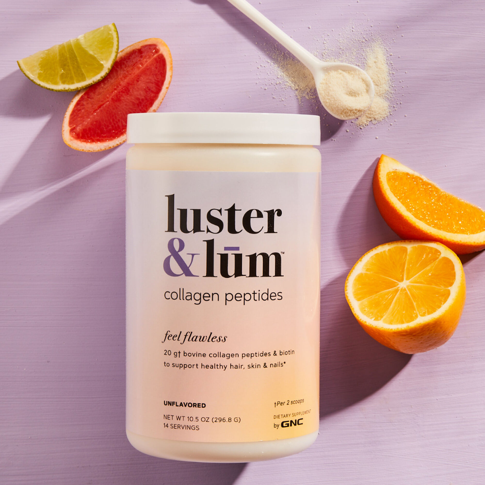 GNC luster & lum® Collagen Peptides