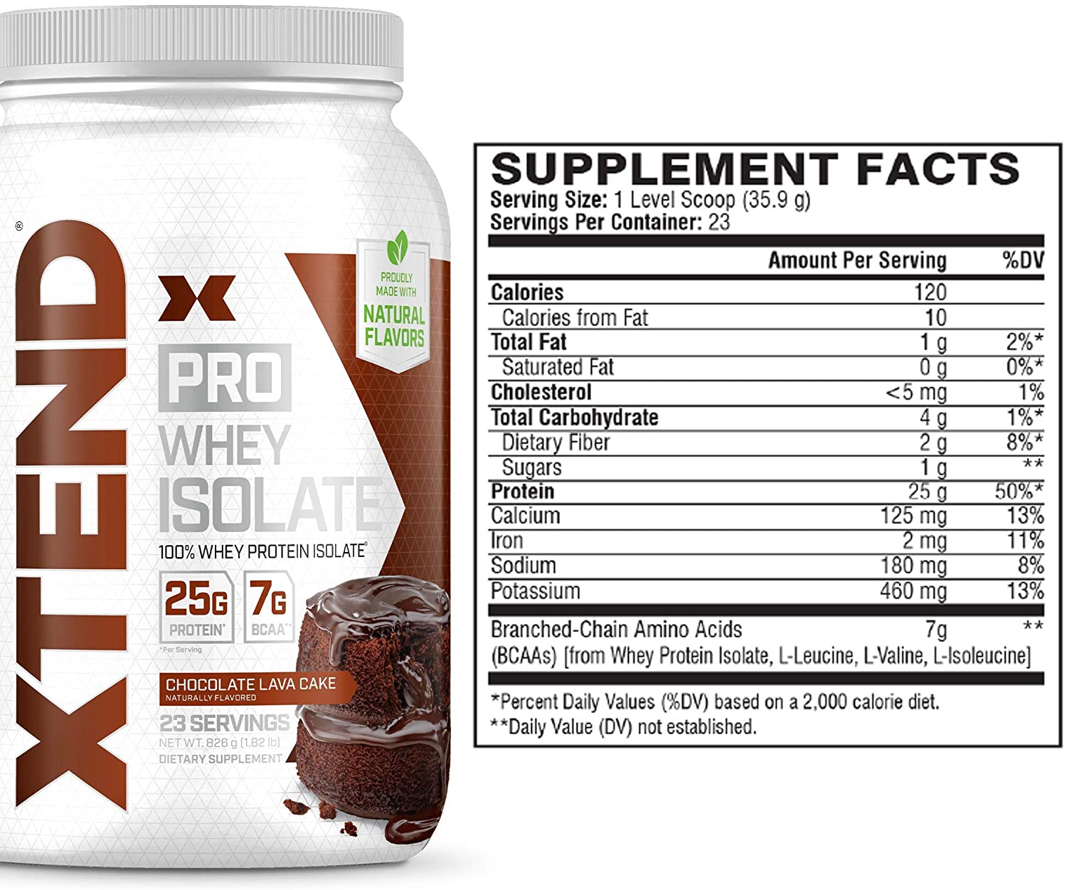 XTEND Pro 100% Whey Protein Isolate Powder 0,82 кг